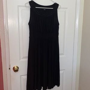 Forever black swing dress. Size Large.